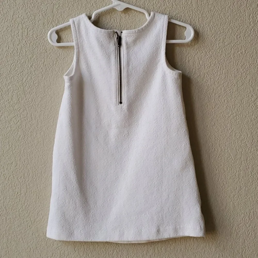 Oshkosh white floral dress 2T cotton spring summer Easter